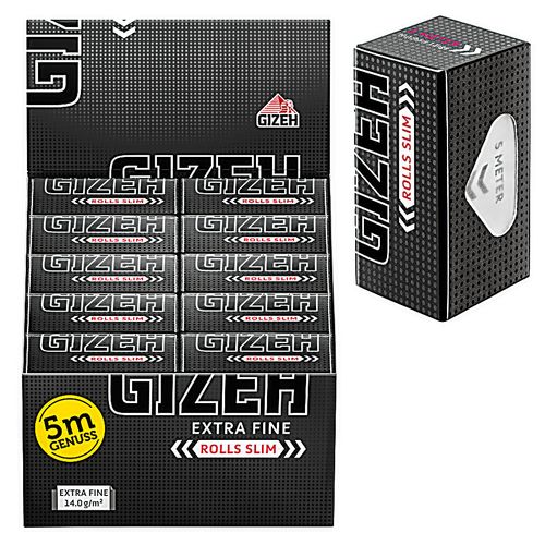 Gizeh Black Rolls Slim